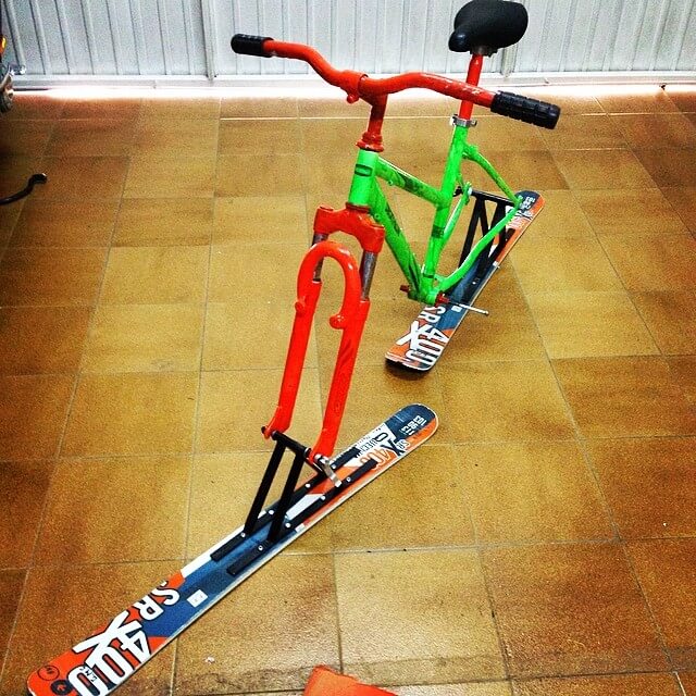 the skibike that I made